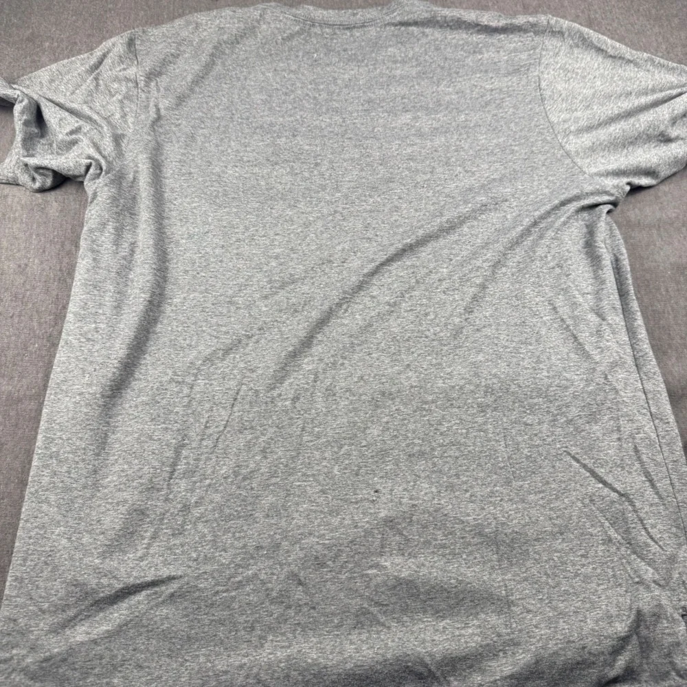 The North Face Mens Small Gray Short Sleeve Graphic Logo T-Shirt‎ Heathered S